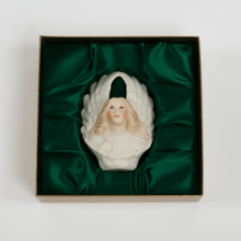 Load image into Gallery viewer, 1950s Cybis Angel Ornament with Original Box + Catalog
