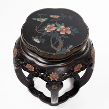 Load image into Gallery viewer, Antique Chinese Lacquer Garden Stool
