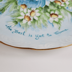 1988 Decorative Plate - "The Best is Yet to Come"