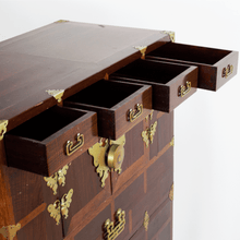 Load image into Gallery viewer, Antique Chinese Butterfly Stacking Cabinet - Two Pieces [Oversize]
