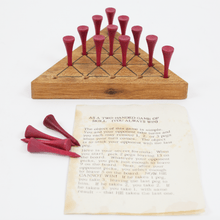 Load image into Gallery viewer, &quot;Idiot Board&quot; Vintage Pegs Game

