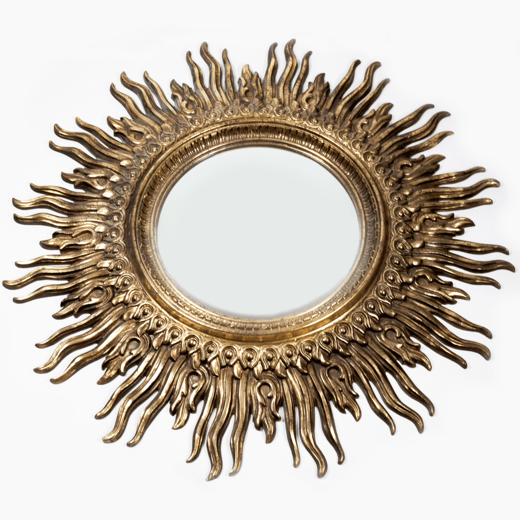Syroco Sunburst Mirror - Four feet diameter [Oversize]